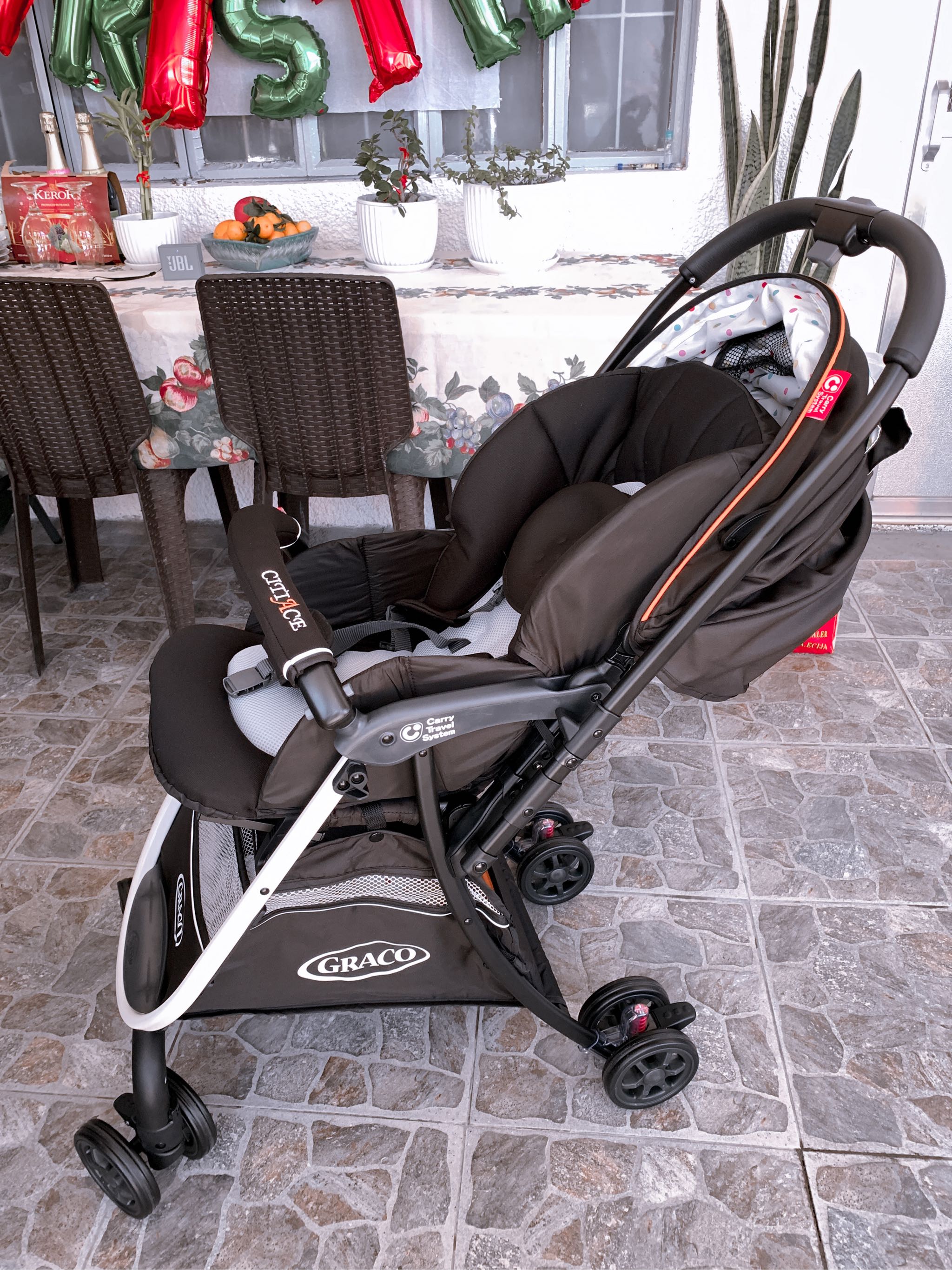 graco citiace lap dots xv stroller