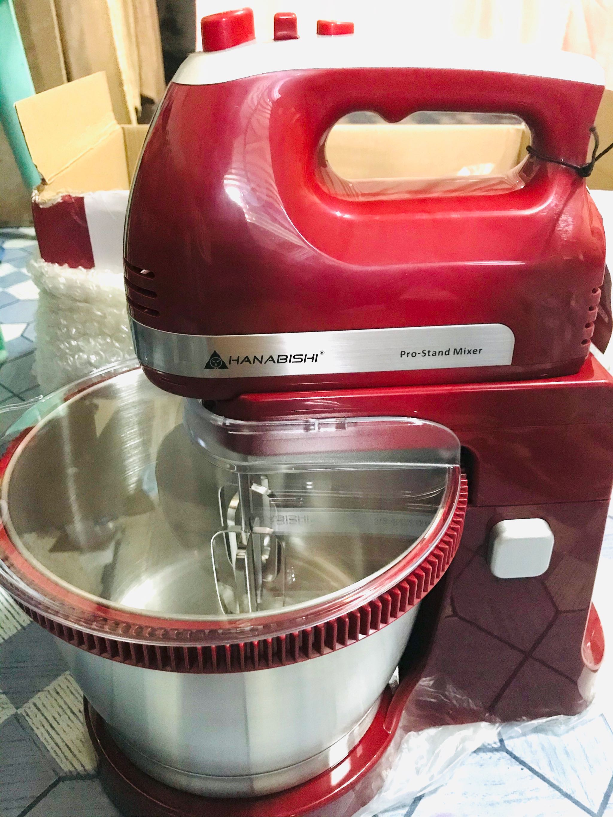 hanabishi stand mixer hhmb 1600ss