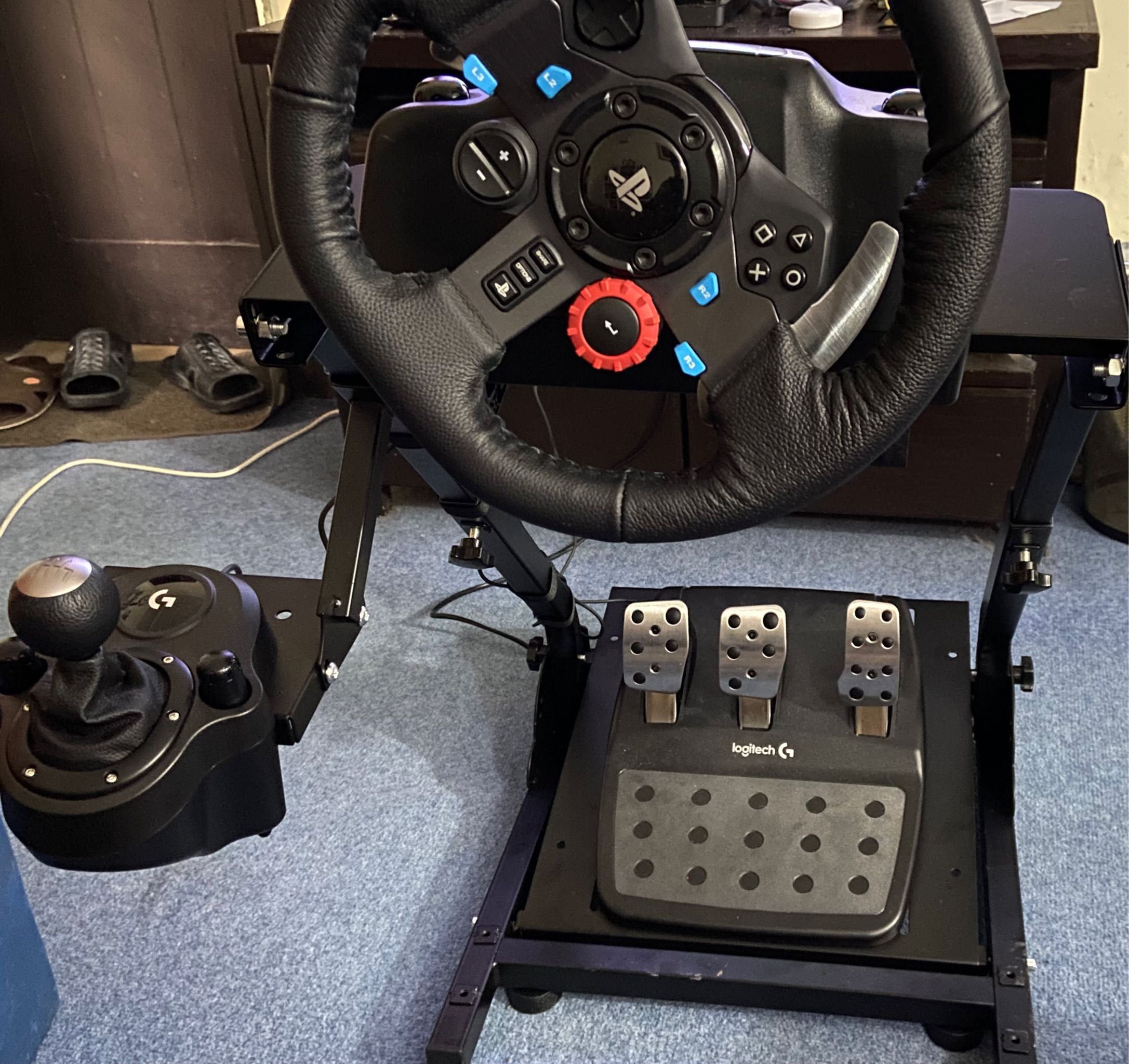 激安ブランド Marada Racing Simulator Cockpit Stand,Racing Wheel Stand with