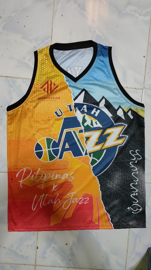 Design Kapayapaan Jordan Clarkson #00 Pilipinas Basketball Jersey Utah  Mountain