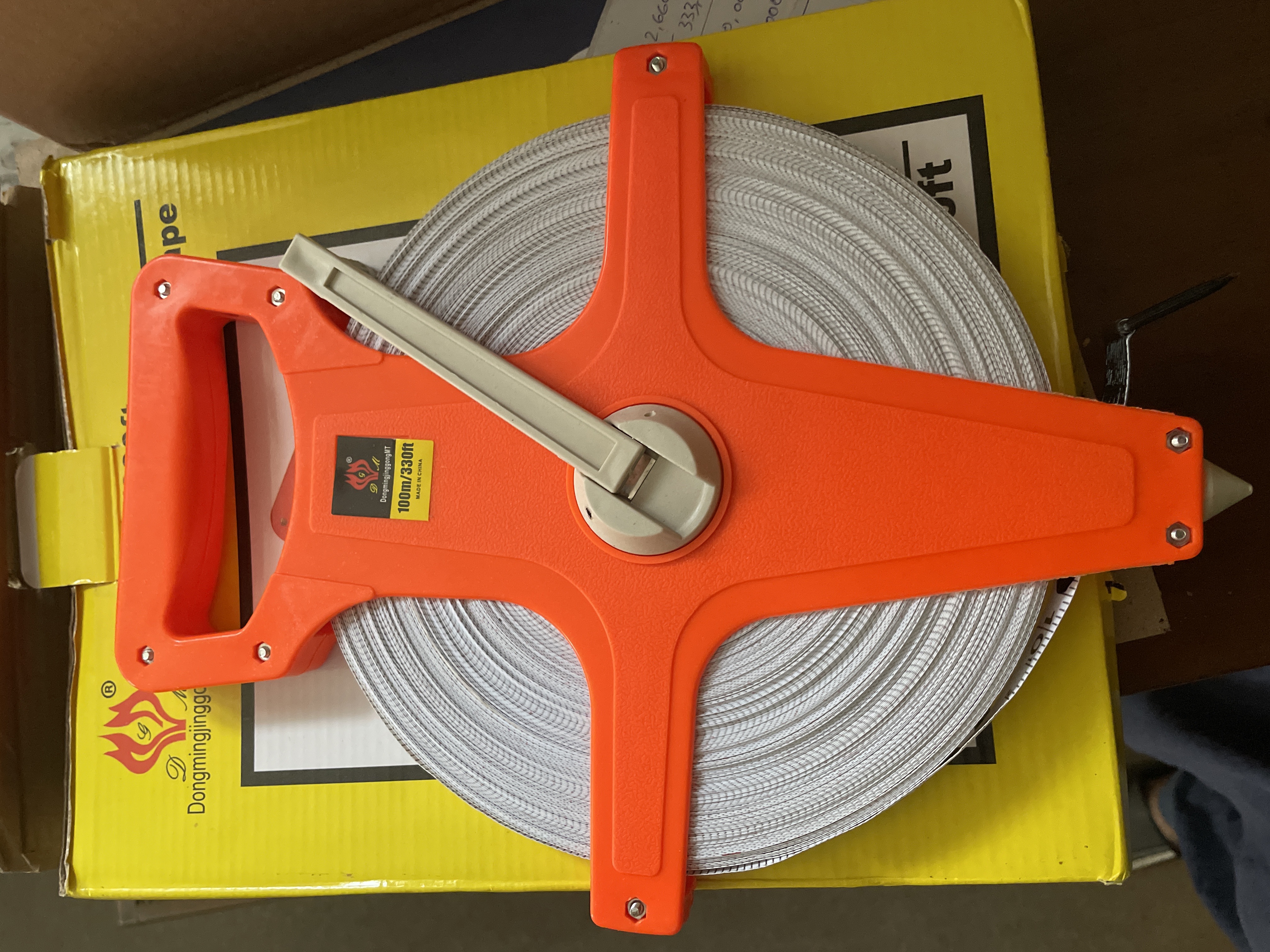 Fiberglass Measuring Tape, 330'/100M in Oman