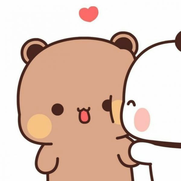 Tuyệt đẹp avatar gấu cute đôi để gửi cho người yêu của bạn