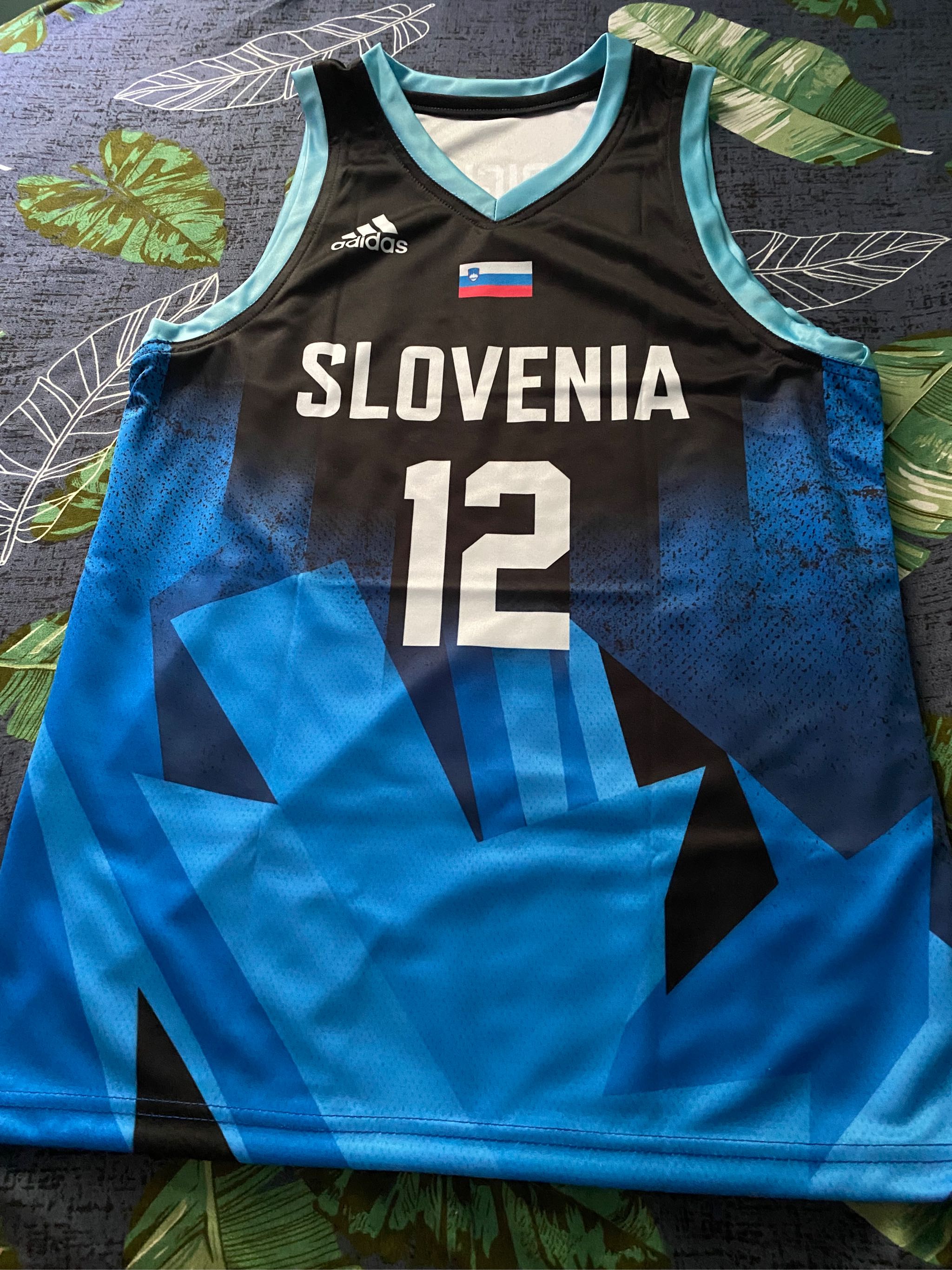 slovenia basketball jersey template