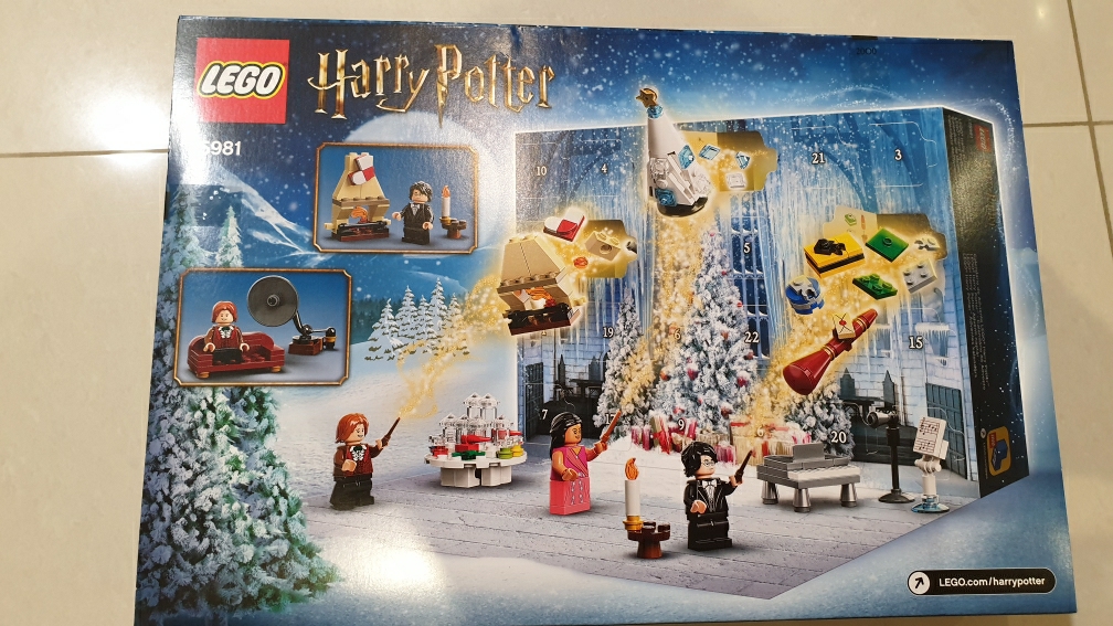 lego harry potter advent 75981