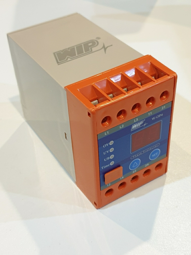 W Op4 Wip เฟสโปรเทคช น อ ปกรณ ป องก นไฟตก ไฟเก น Phase Protector 380v 415v ร น W Op4 Lazada Co Th
