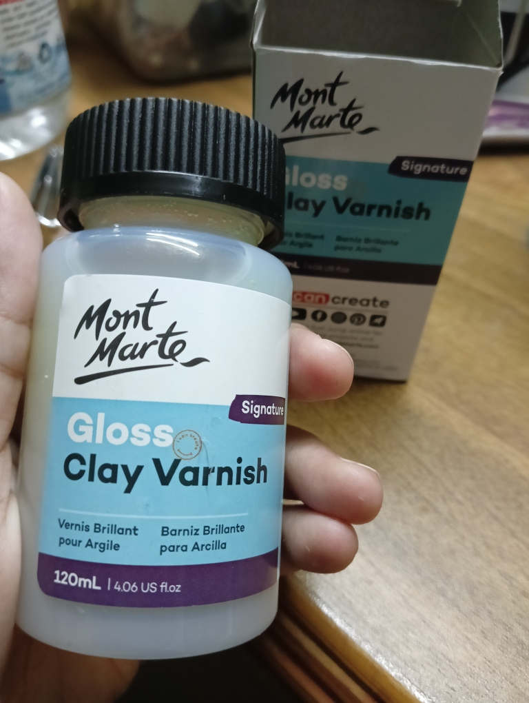Jual MONT MARTE Clay Varnish Gloss 120ml - Kota Bandung - Bandung
