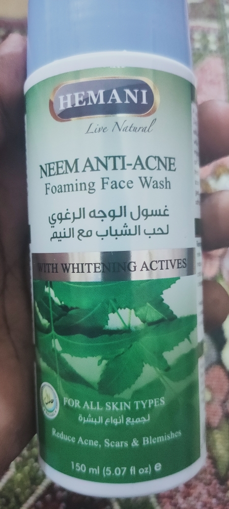 hemani neem face wash
