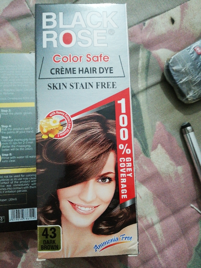 Hair Coloring Shampoo 2x (Black & Brown) Black Rose Hair Color: Buy Online  at Best Prices in Pakistan 