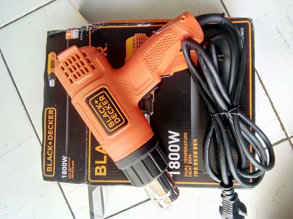 KX1800-B1,Black & Decker K X 1800 1800W Hot Air Gun