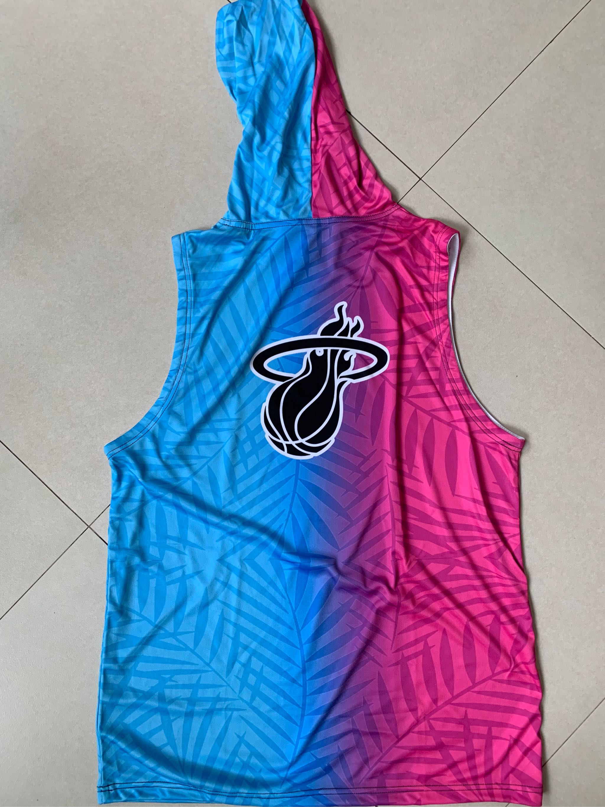 NORTHZONE Hoodie NBA Miami City Edition Sleeveless Jersey Full