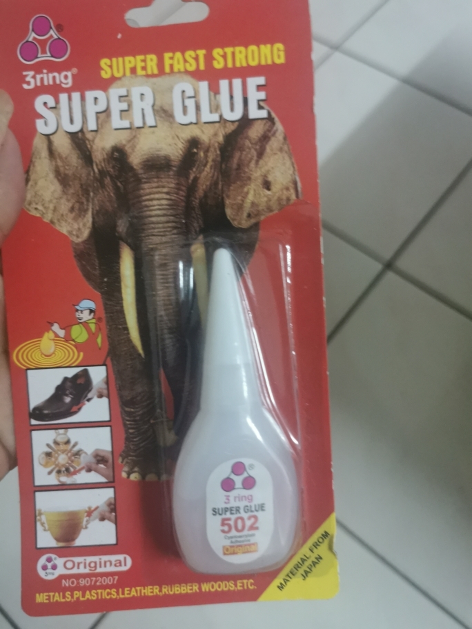 3 Second SuperGlue MR DIY Original Super Fast Super Strong Super Easy