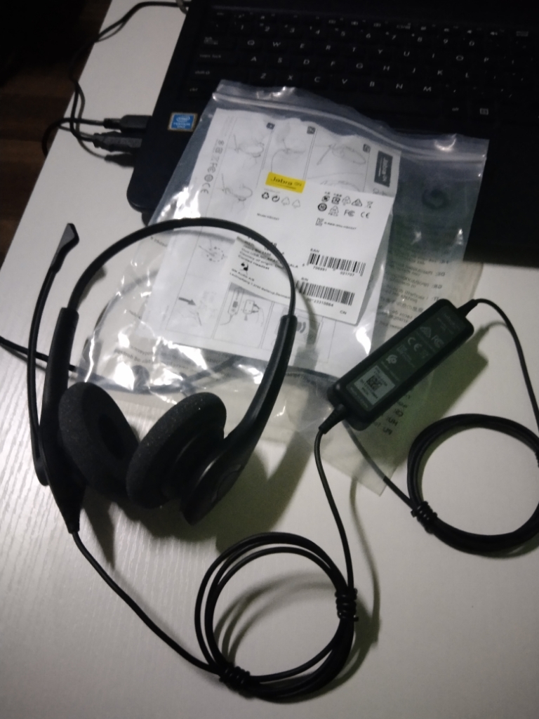 Jabra Biz 1100 Duo USB Headset | Lazada PH