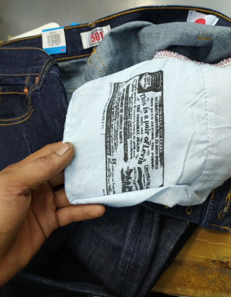 celana jeans levi's 501 original 