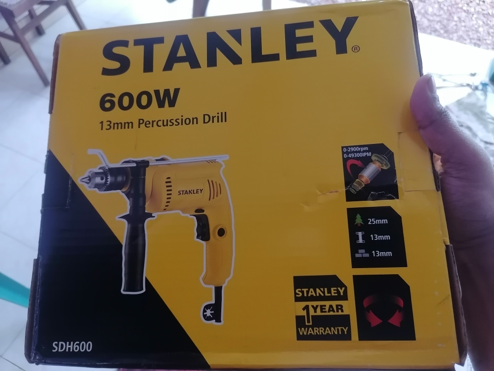 Stanley Hammer Drill 600W 13mm SDH600