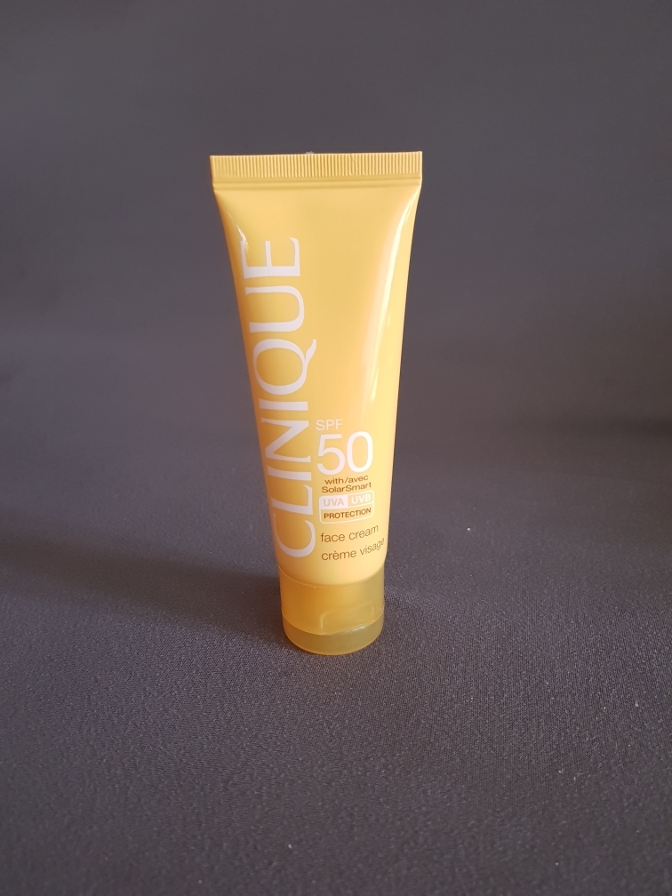 clinique sun face cream