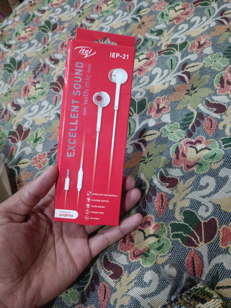 ITEL Excellent SOUND Handsfree Earphones IEP 21