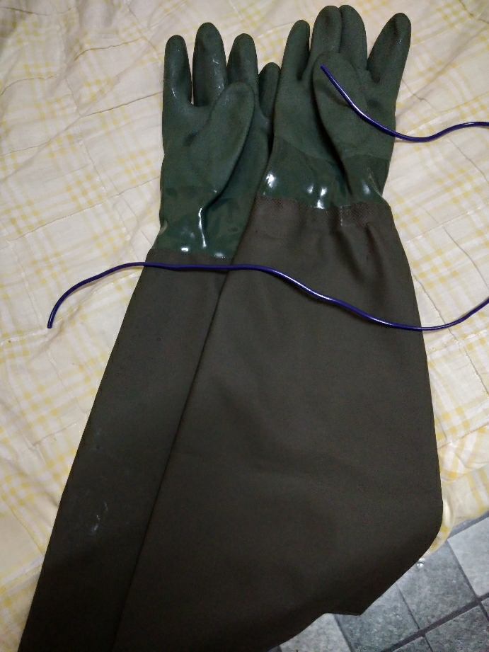 Sarung Tangan Sarung Tangan Kalis Air Panjang Kehidupan Sarung Tangan Minyak Dan Tahan Asid Dan Alkali Perlindungan Sarung Tangan Getah Untuk Menangkap Ikan Lazada