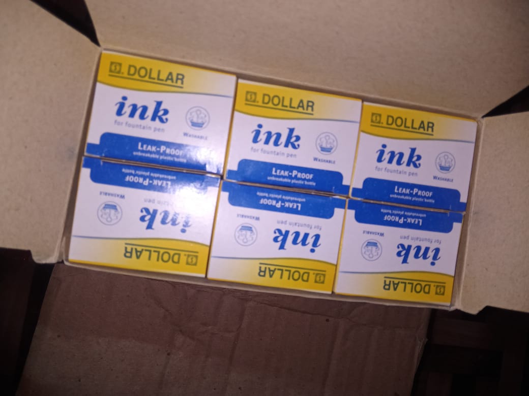 Dollar Fountain Pen Ink 30ml ( IS )(1pc)* : Get FREE delivery and huge  discounts @  – KATIB - Paper and Stationery at your doorstep