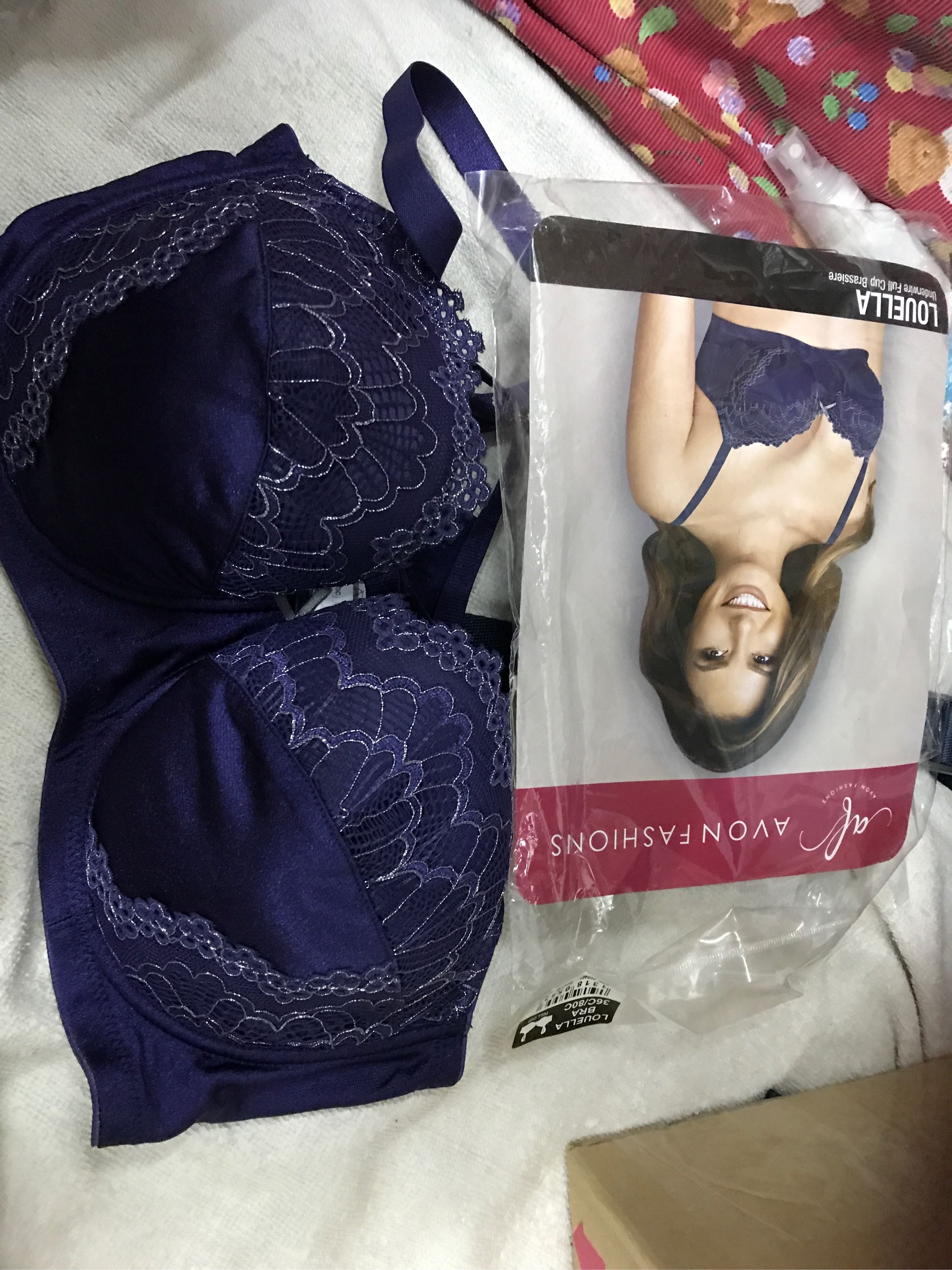 Avon Official Store Louella Underwire Full Cup Bra for Women adjustable,  soft, Cool Breathable, Push up Female Lingerie.