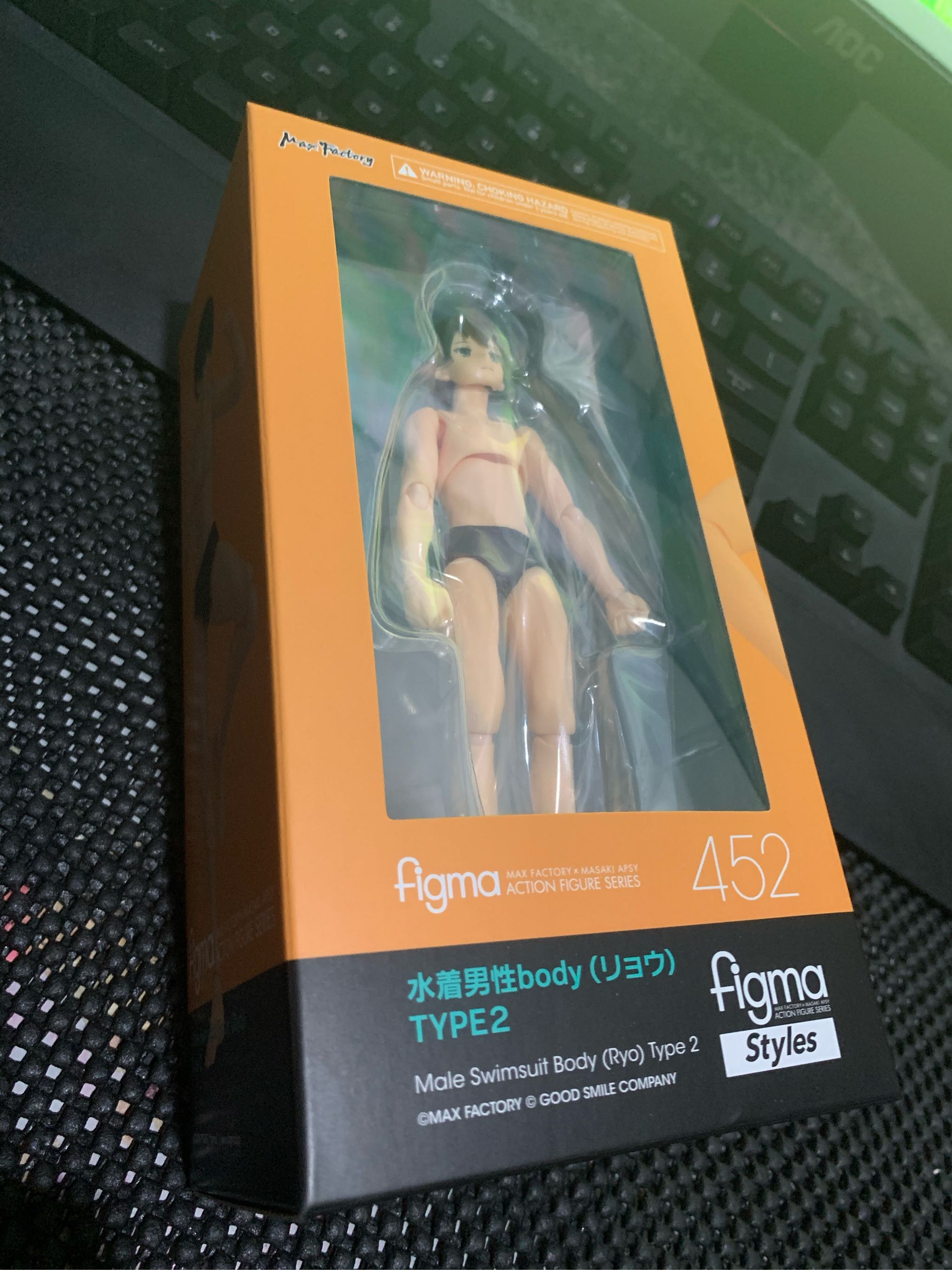 Ryo TYPE2 Non Scale Figure Max Factory figma Swimsuit Male Body 