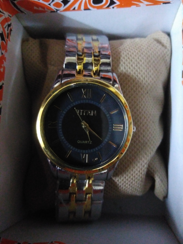 TTN Ladies women gold silver mixed two tone chain luxury Watch FB-WW: Buy  Online at Best Prices in SriLanka | Daraz.lk