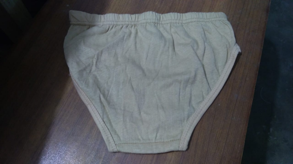 Pack of 2 Panties For Girls - Soft Skin & Black Cotton Underwear