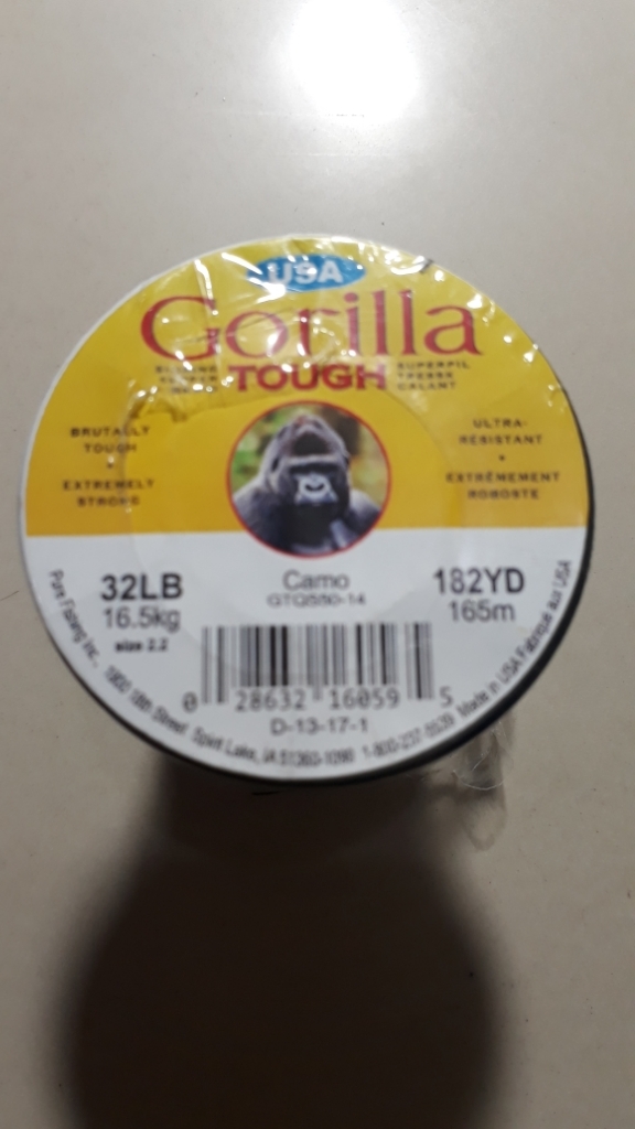 Dây câu siêu phẩm: X9 hiệu: Gorilla dành riêng cho câu lục xa bờ ( Dây dù  chìm lửng tỷ trọng: 1,15 ) - Little Lala Shop