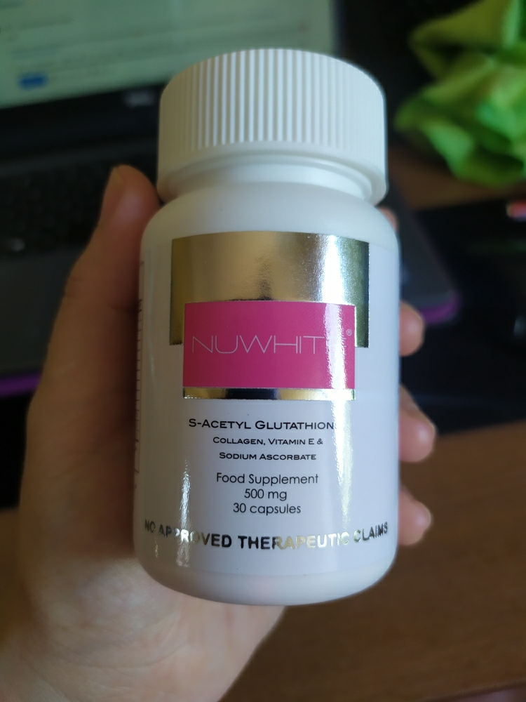 Nuwhite S-Acetyl Glutathione (Set of 3) | Lazada PH