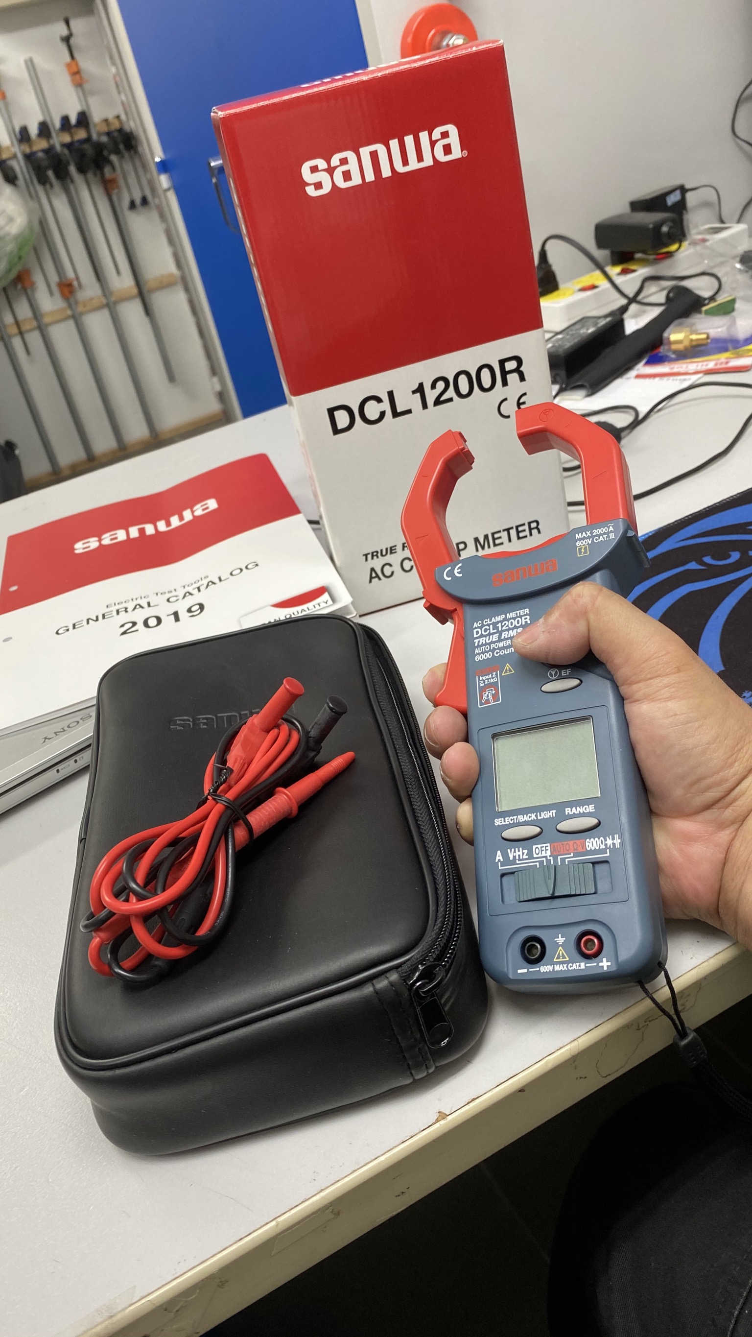 三和電気計器 DCL1200R AC用クランプメータ 真の実効値 SANWA - 4