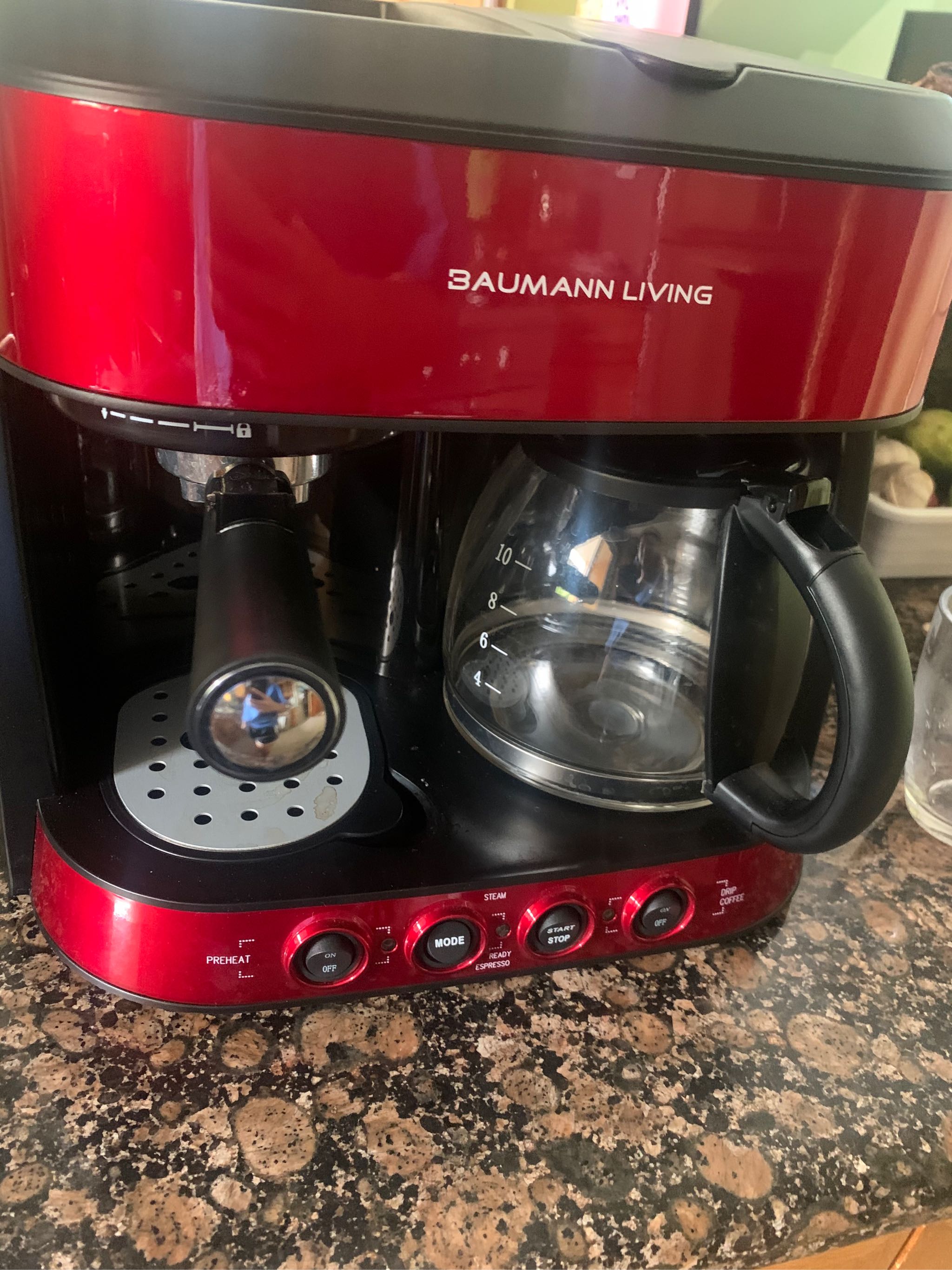 Baumann 2-In-1 Espresso \u0026 Drip Coffee 