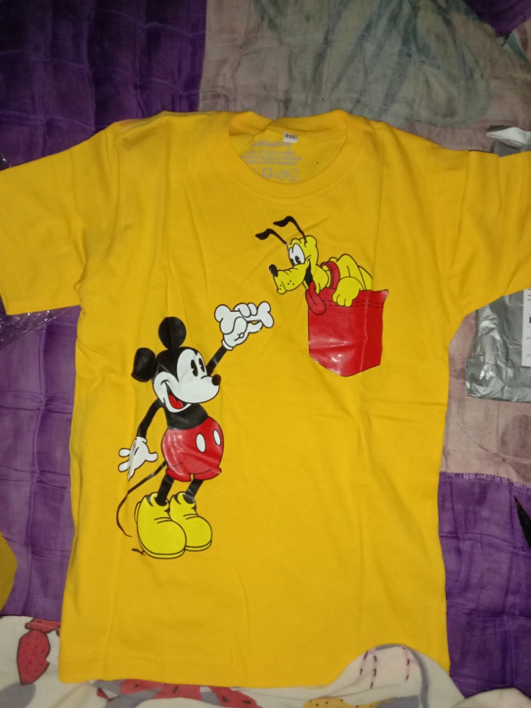 Kaos Anak Unisex 1-8 Tahun T-shirt 