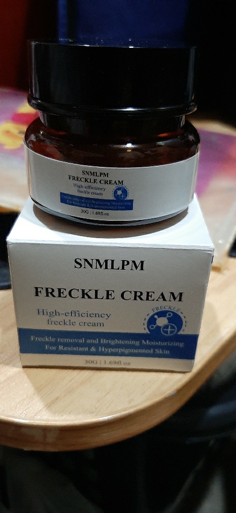 snmlpm freckle cream