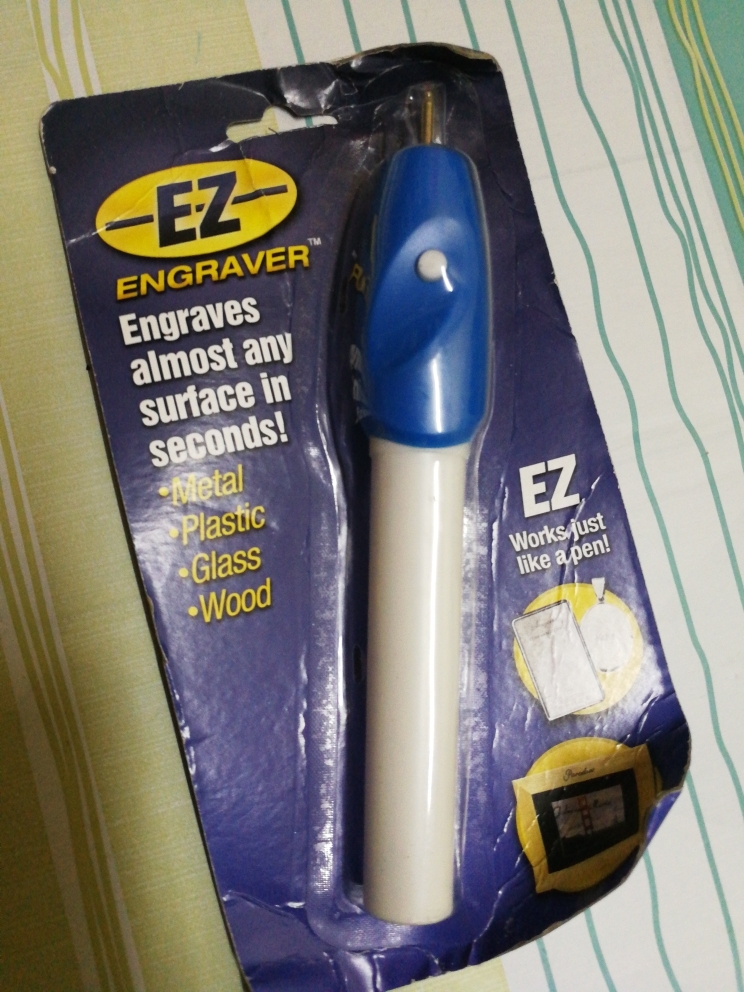 Electric Engraving Pen Jewelry Engrave Pen DIY Wood Glass Metal Engraver  Pen Carve Engraving Tool (Color: Blue)