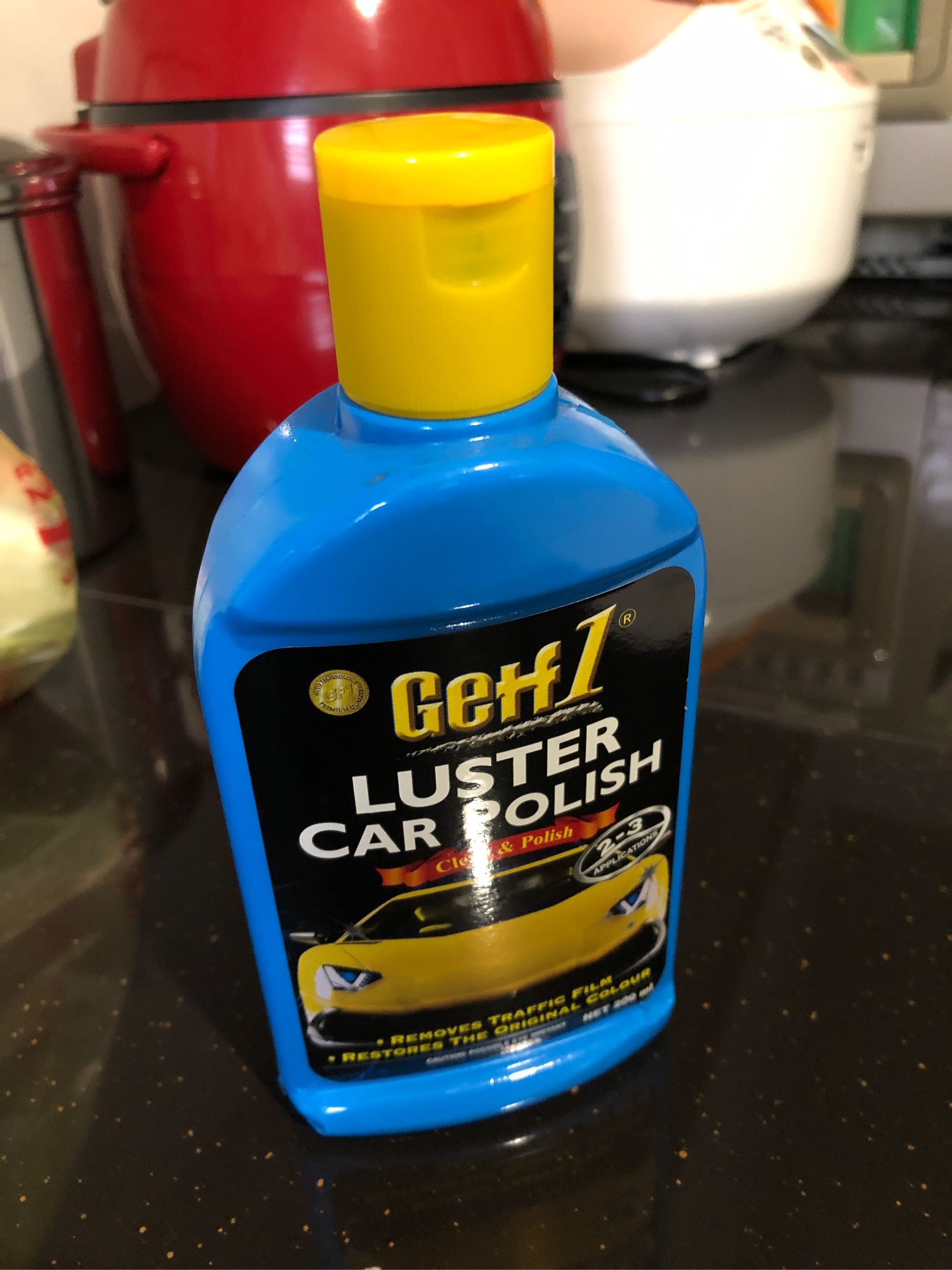 Getf1 Lustre Car Polish Shine Wax Original Colour Car Paint