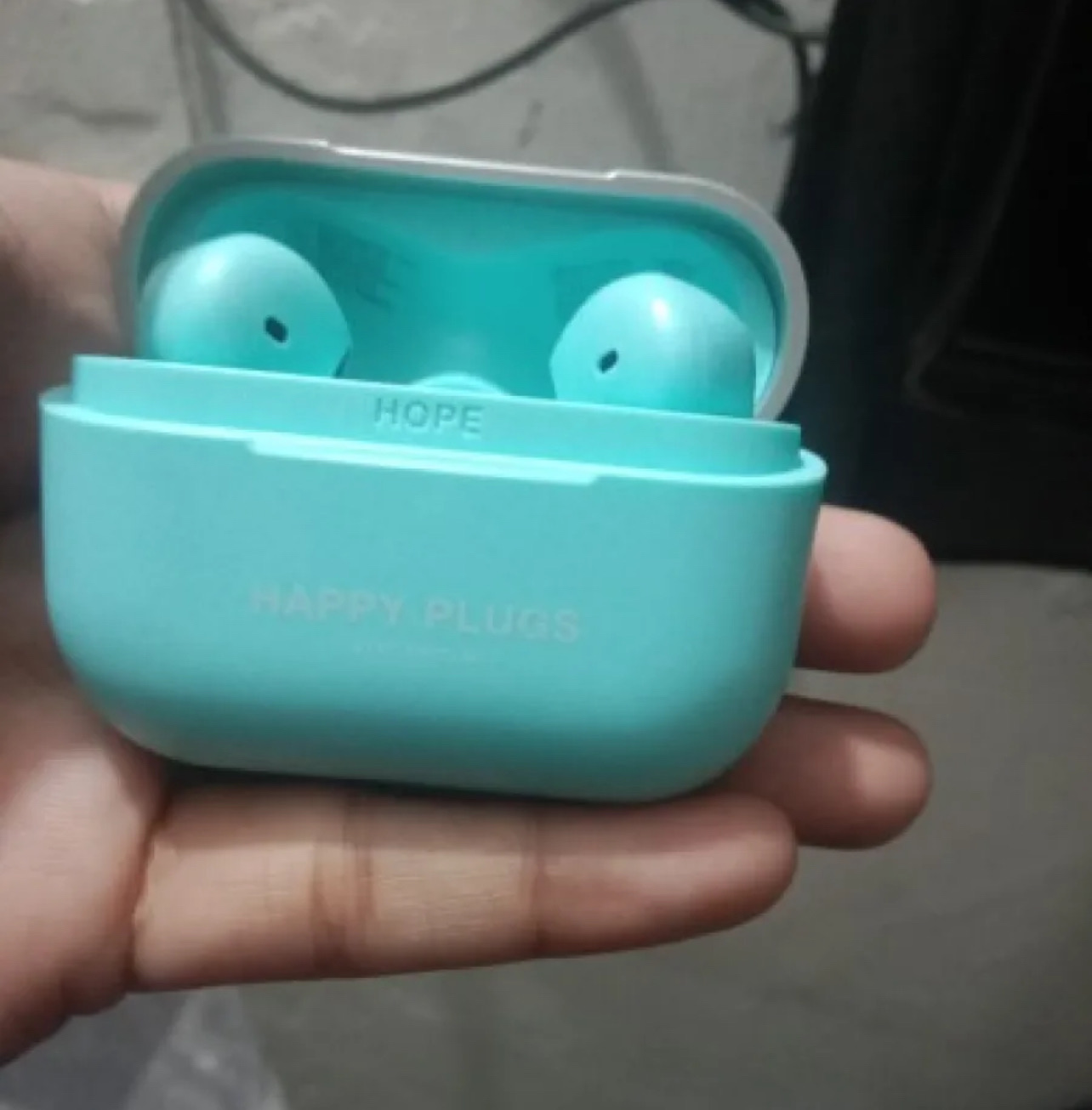Airpods Happy Plugs Wireless Earbuds Review Happy Plugs Joy Turquoise - Main Image