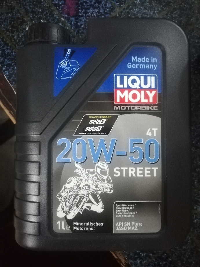 LIQUI MOLY 4T 20W-50 STREET 1L / LIQUI MOLY
