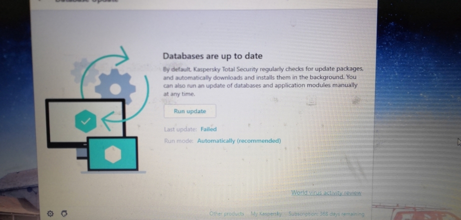 kaspersky failing to update kaspersky failing to update