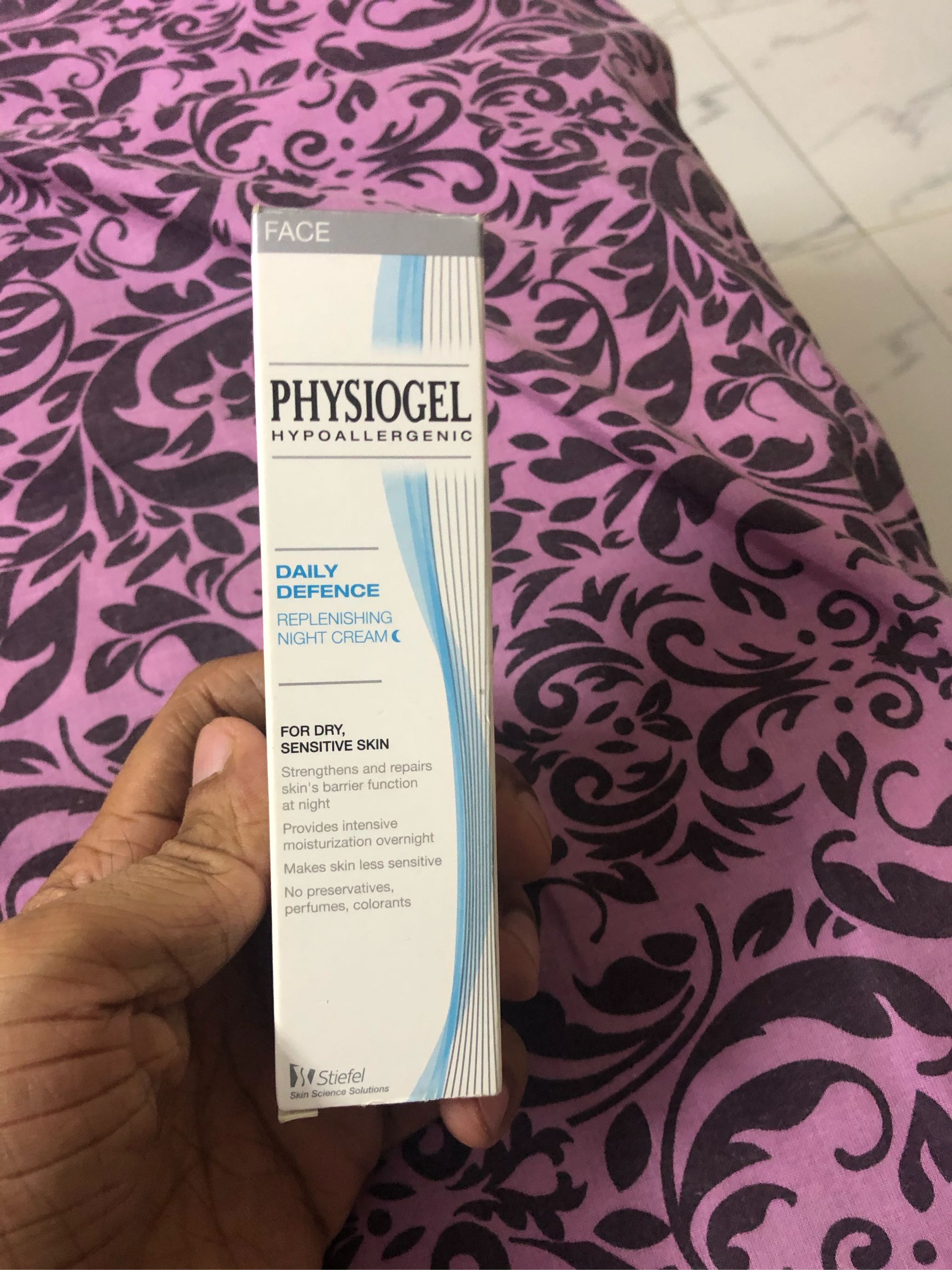  Physiogel Replenishing Daily Defence Night Face Cream 40ml
