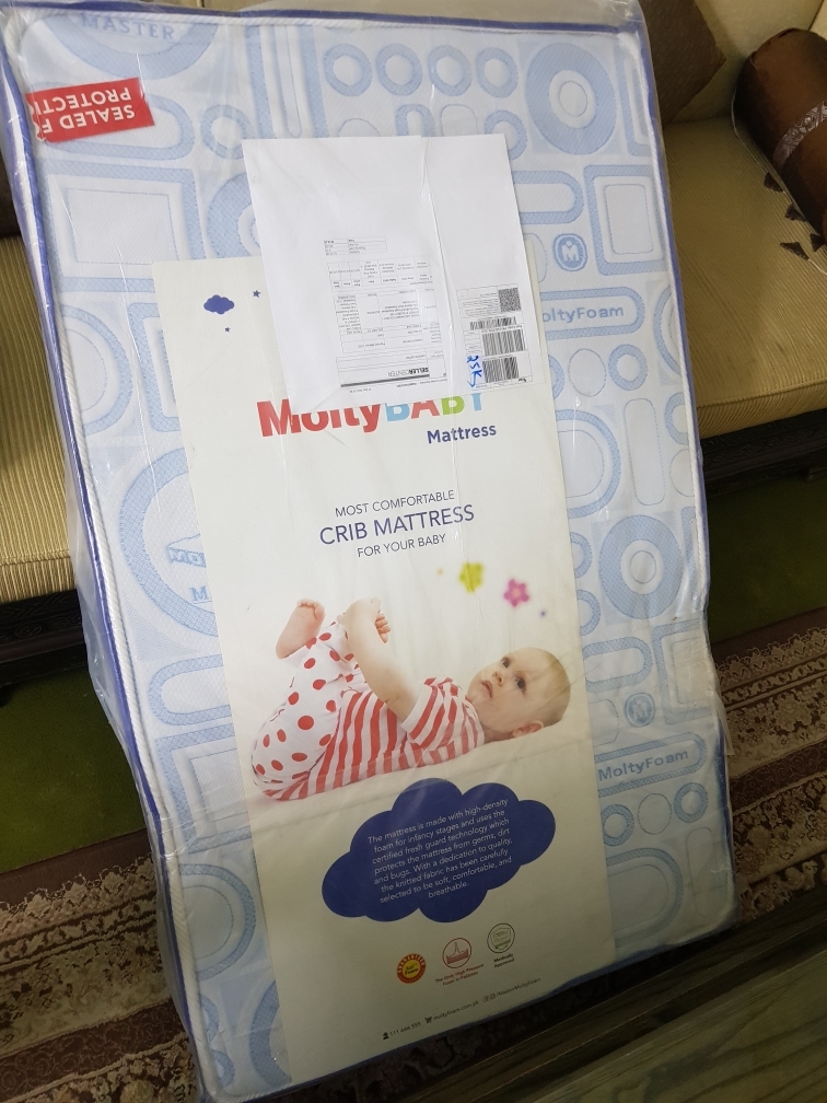 Molty foam sale baby cot mattress