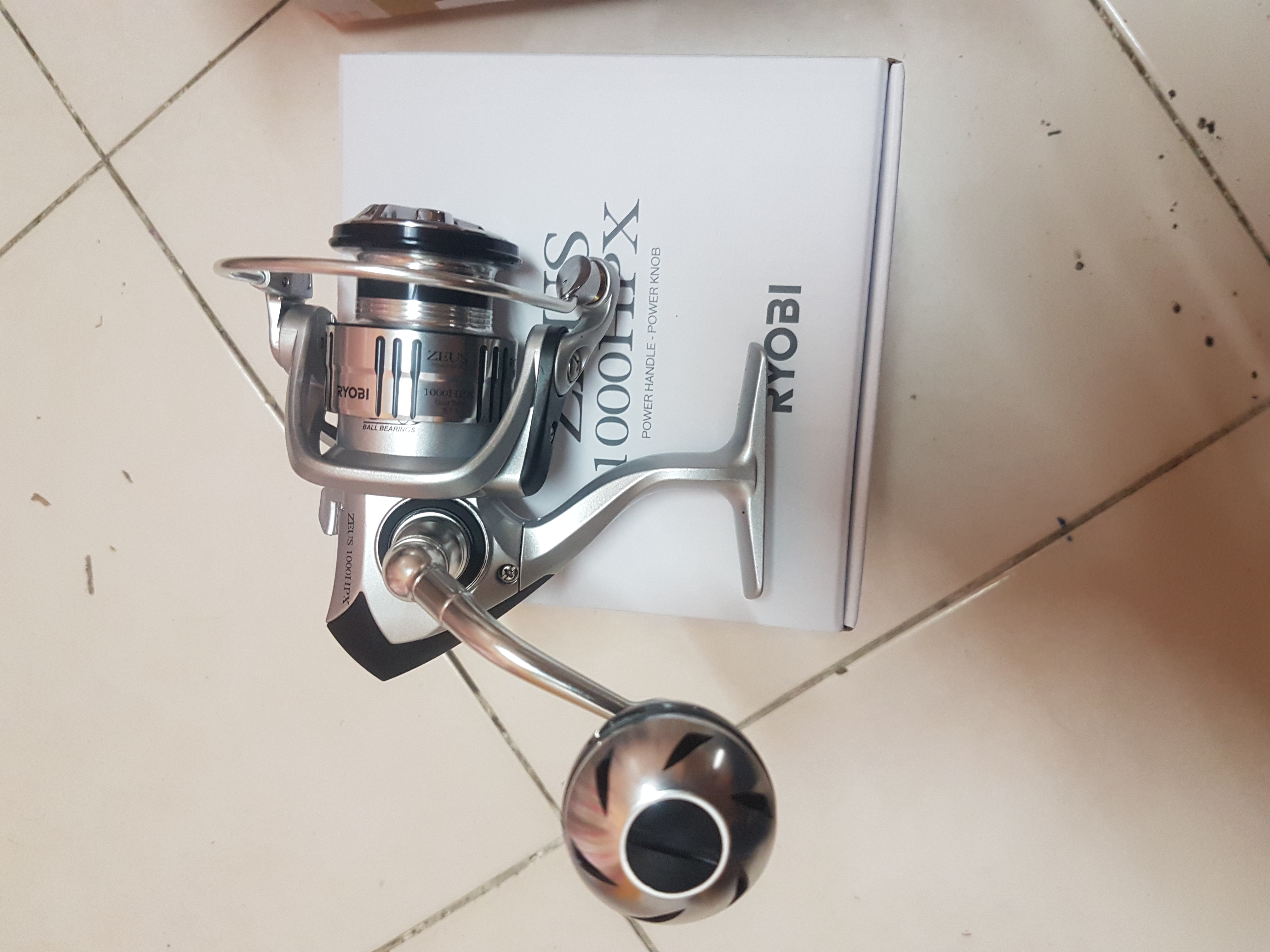 NEW!! RYOBI ZEUS HPX Spinning Fishing Reel 1000-8000 Gear Ratio 5.1:1/5.0:1  6+1BB Max Drag 6kg-12kg Power Handle Power Knob CNC metal Spool Fishing  Reel saltwater