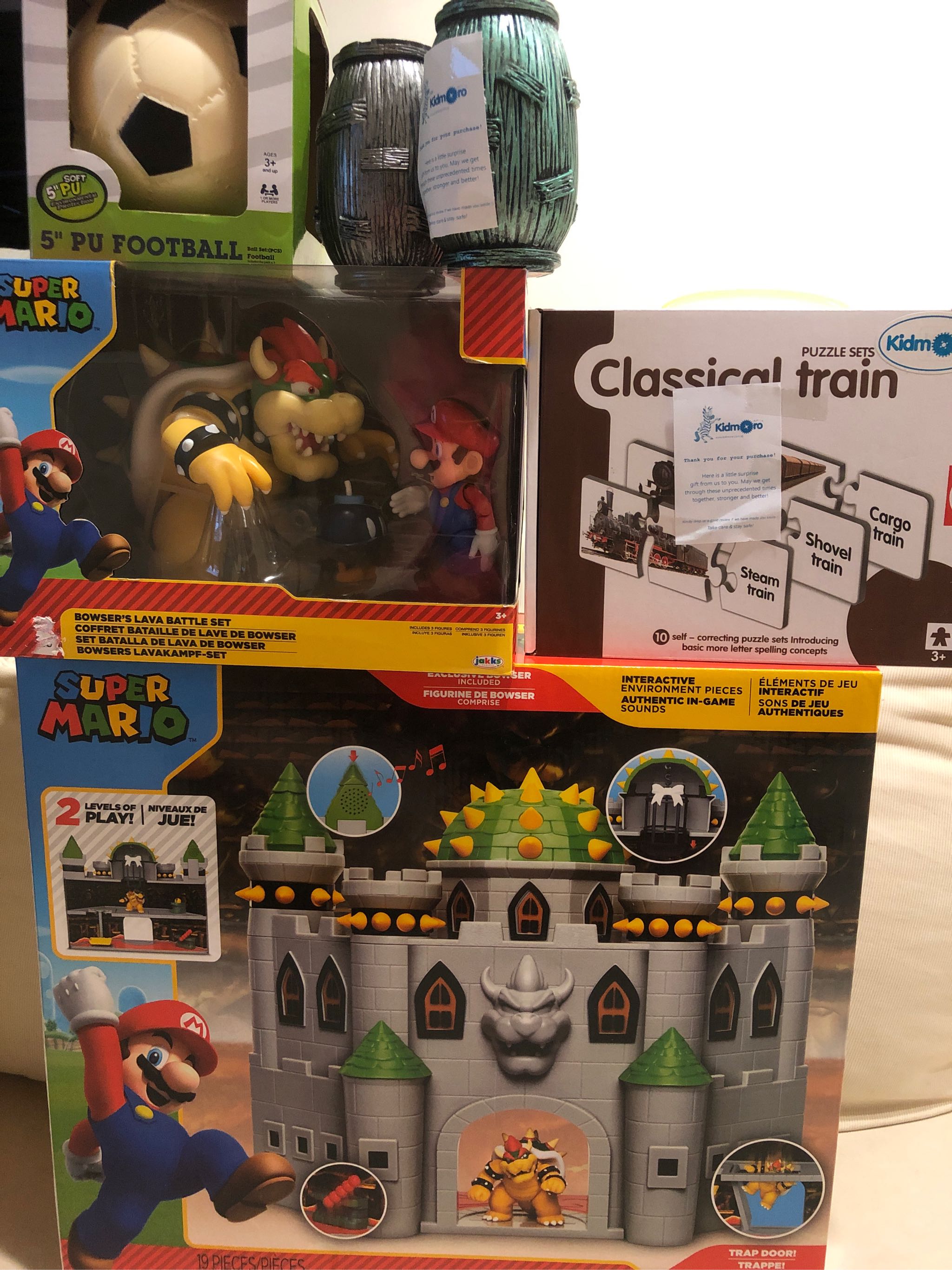 Bowser's Castle Playset Super Mario Castle Costco Nintendo
