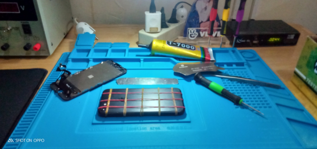 Alat Service Hp Alas Karpet Anti Panas Meja Service Magnetic Lazada Indonesia