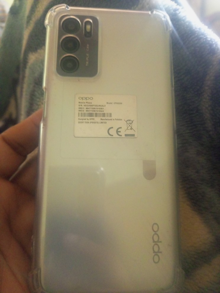 GOKEN Cover Per Oppo A16/A16s/A54s: Morbida Custodia Trasparente Con Bordi Dorati - 2
