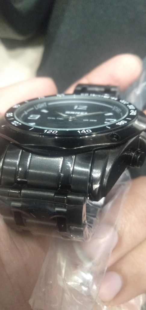  SKMEI Fashion Smart Compass Calorie Dual Display OLED Thermometer Sport Waterproof Digital Watch For Men 1464
