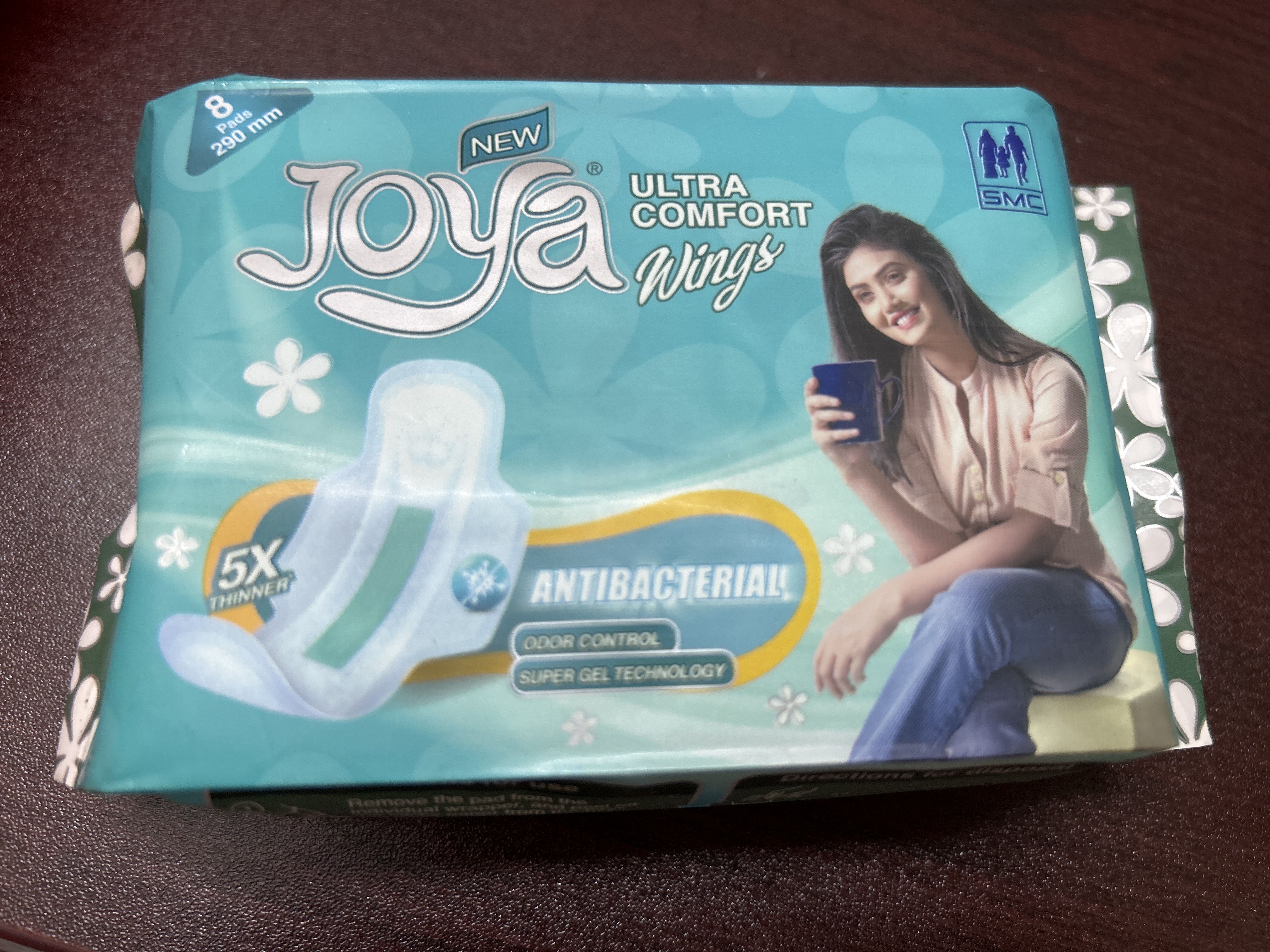 Joya Sanitary Napkin – Ultra Comfort Wings 8 Pads Pack – Shajgoj