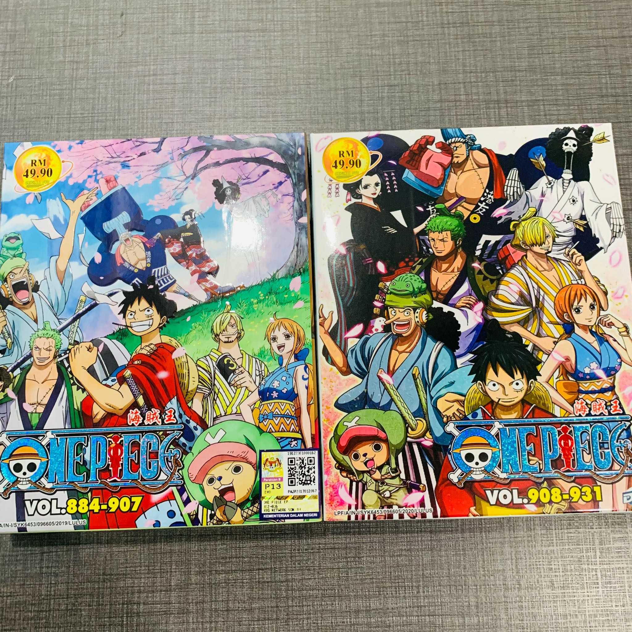 Anime Dvd One Piece Box 29 Vol 908 931 Lazada