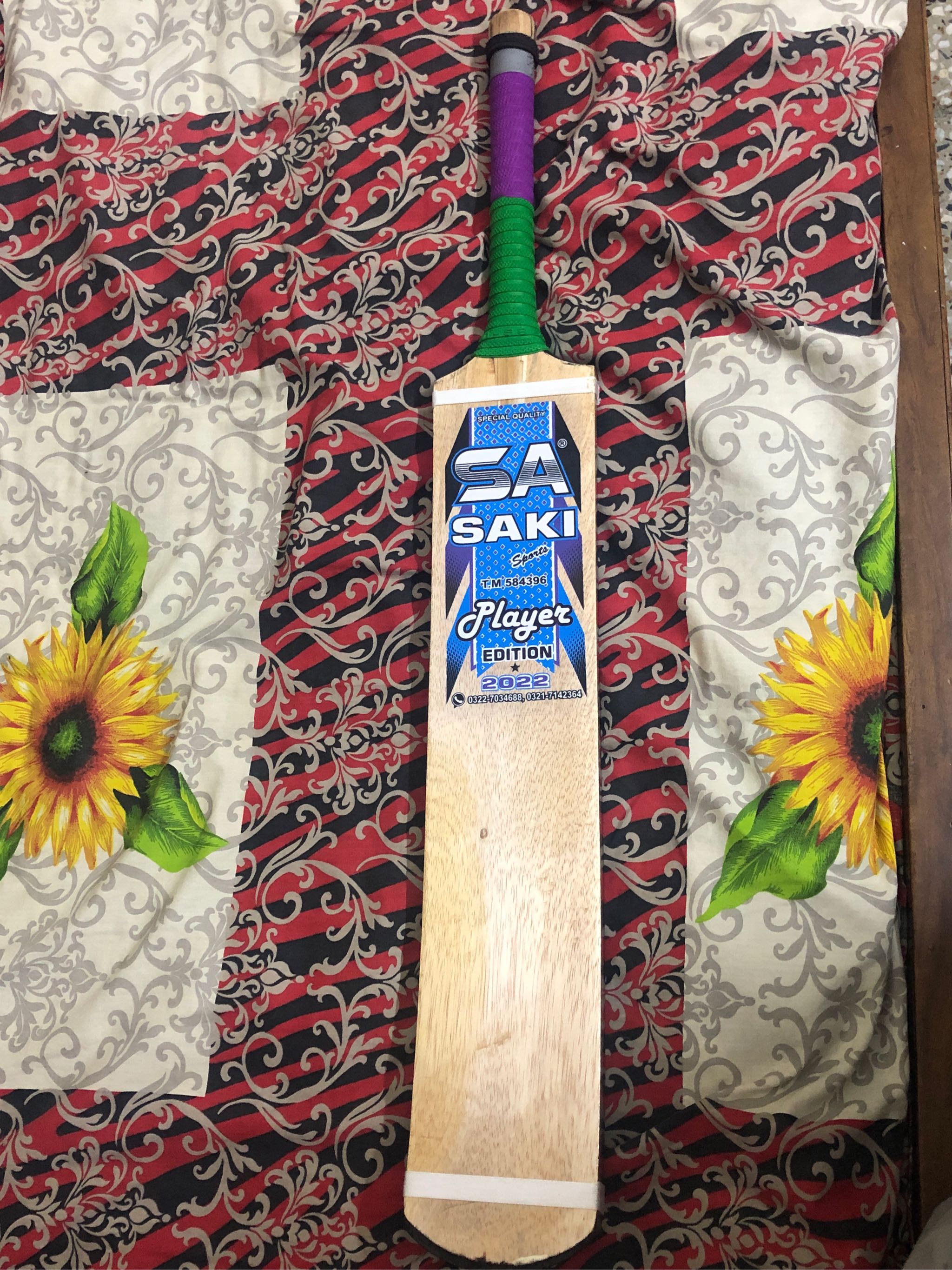 CapCut SAKI 2023 PLAYER EDITION ORIGINAL COCONUT WOOD BAT