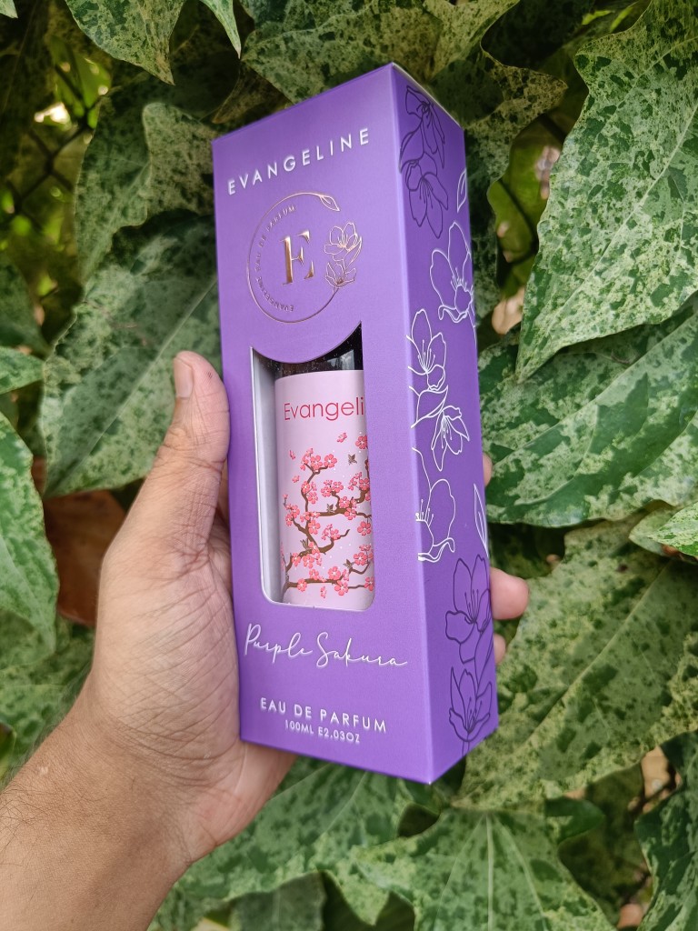 Evangeline Purple Sakura Eau De Toilette Natural Spray 100ml