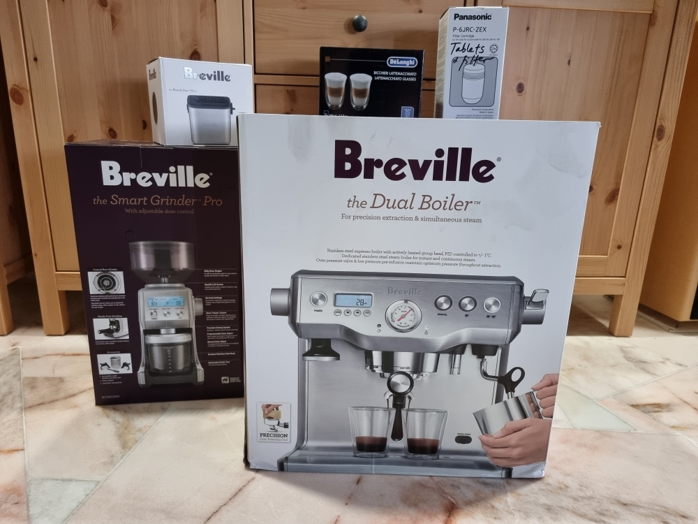 Breville BES920 Dual Boiler Coffee 