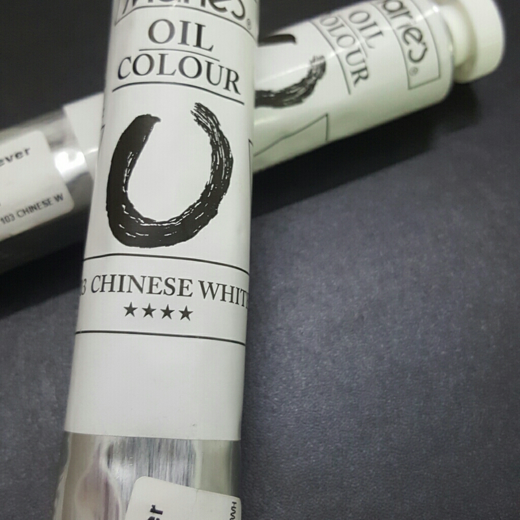 chinese white oil paint